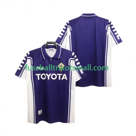 Fußballtrikots ACF Fiorentina 1999 2000 Retro Kurzarm Heimtrikotsatz kaufen